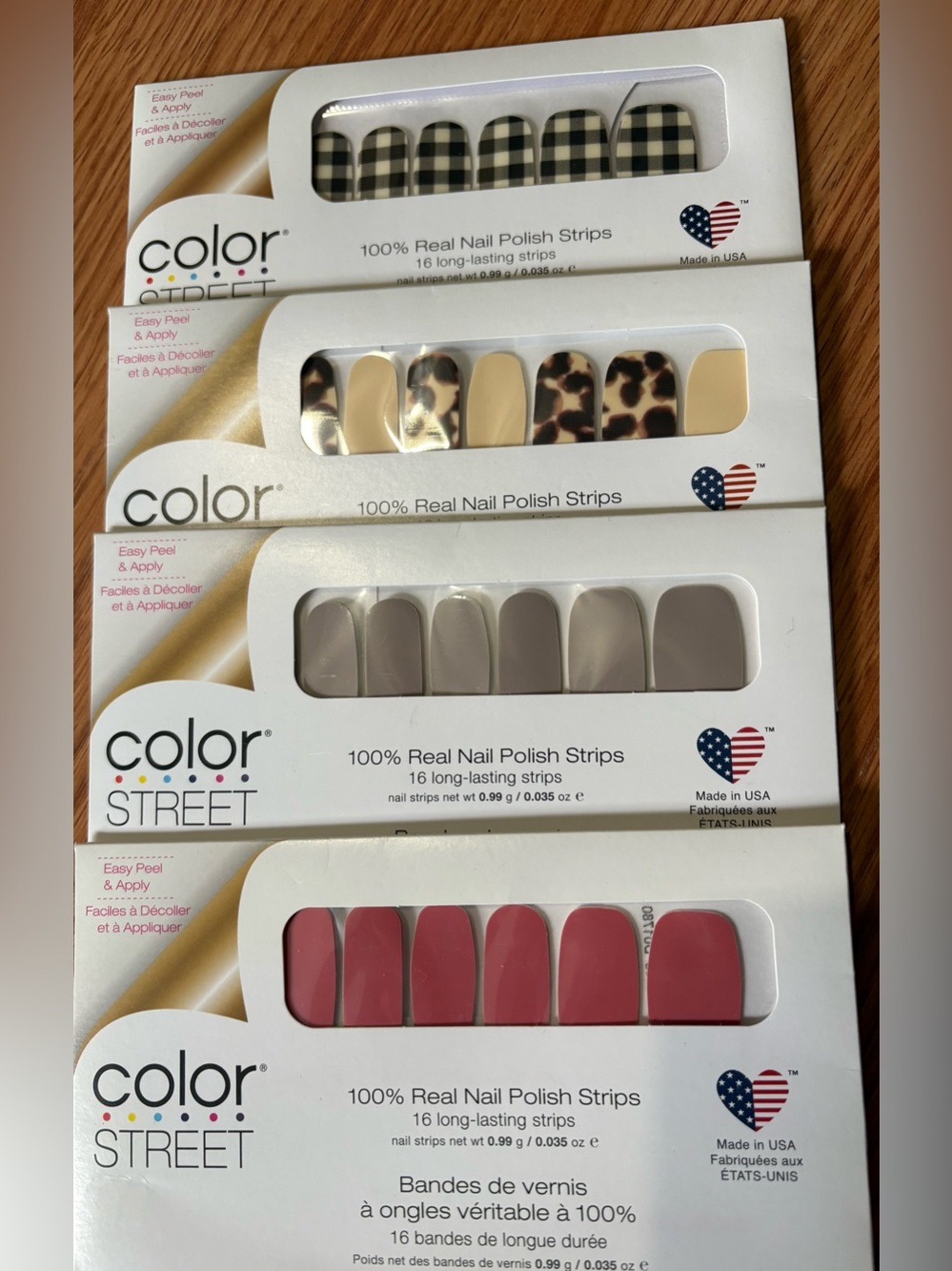 Color Street Nail Polish Strips - Mixed Designs & Solid Colors - Picture 2 of 4